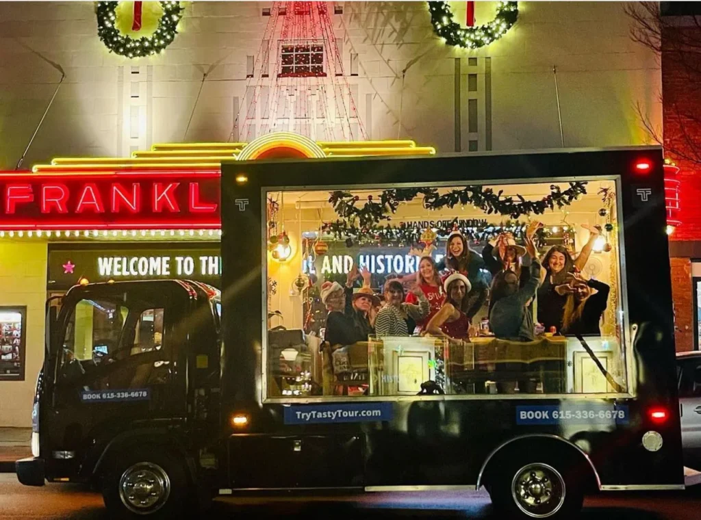 Small party truck in Nashville